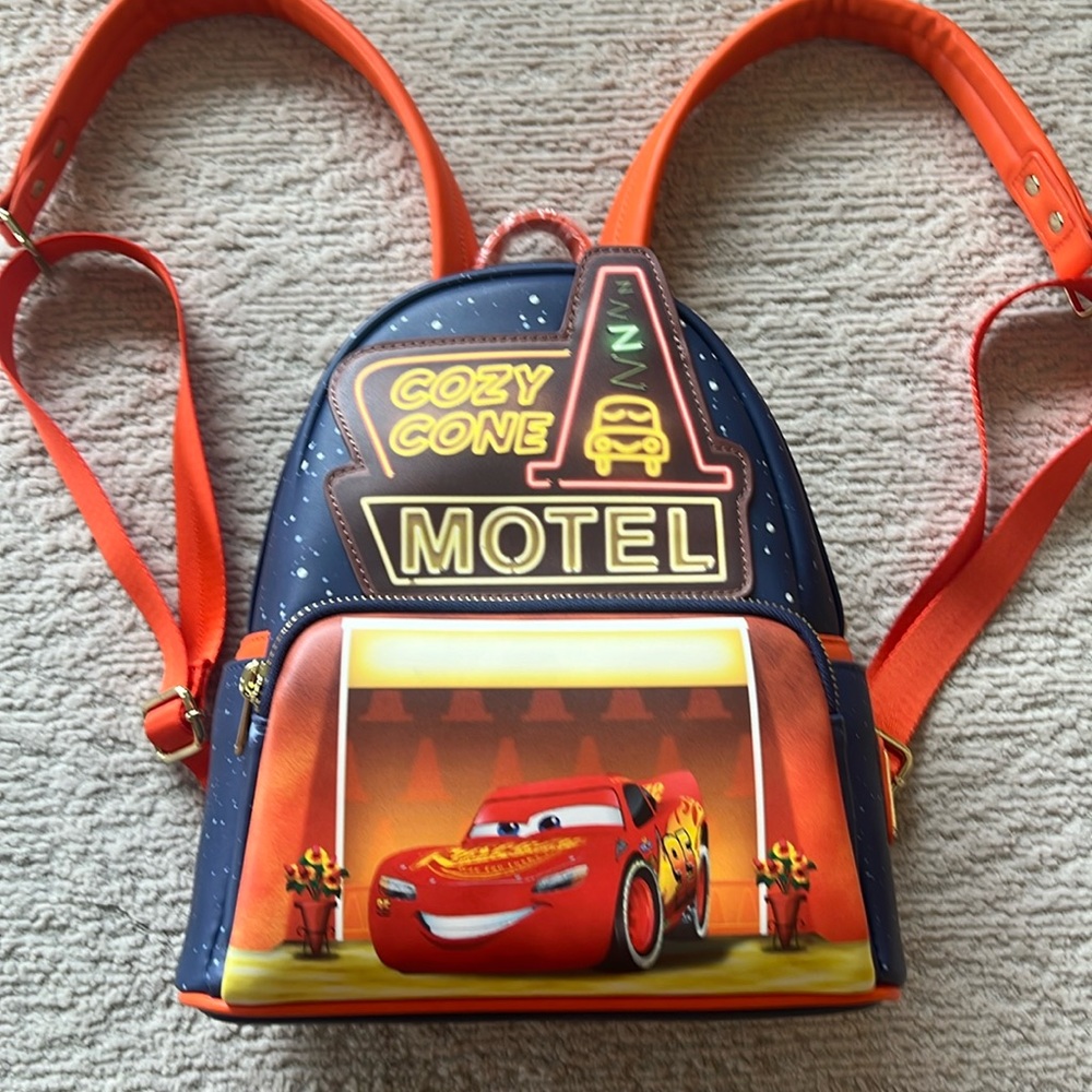 Disney Pixar Loungefly cars mini backpack
